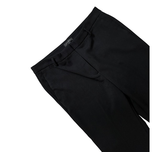 Ann Taylor Textured Black Wide Leg Trousers Size 14 NWT - Picture 4 of 4
